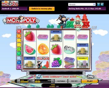 Monopoly gokkast