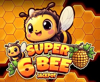 Super 6 Bee jackpot gokkast meerspeler