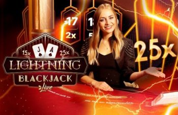 Lightning Blackjack evolution